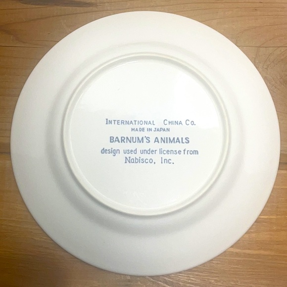 Rare Vintage - Nabisco Barnum's Animal Crackers Plates (Set of 3 ) - Picture 5 of 6